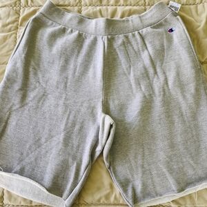 Champion Heather Gray Reverse Weave Shorts
